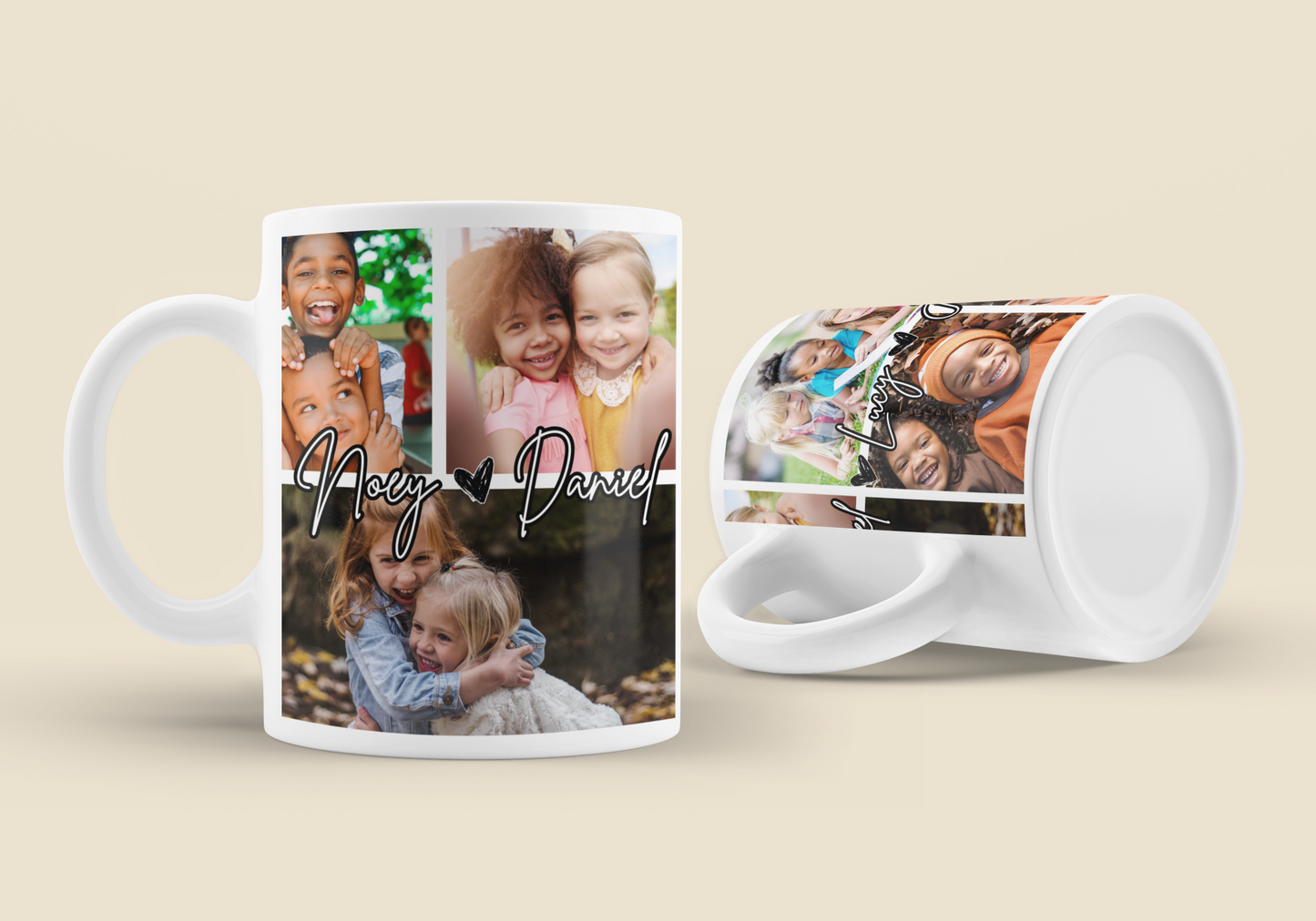 Customized Photo 6 Frame Mug